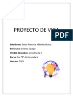 Proyecto de Vida