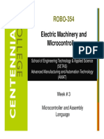 Week3 Microcontroller and Assembly Language