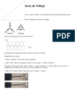 Tipos de Reguladores de Voltaje - Trifasicos