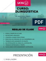 LA LINGÜÍSTICA Clase I