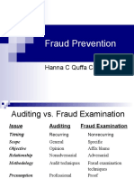 Fraud Prevention