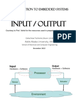 Lecture 4 - Input Output