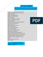 Evaluación de Estado de Costos de Producción