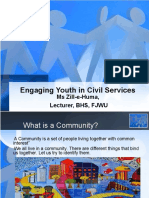 Engaging Youth in Civic Service