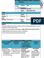 Planificacion Artística 8vo - 9 Semanas