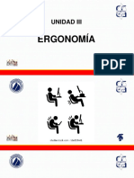 Unidad III - Ergonomía