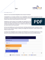 Career Compass Test Result