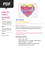 We Strive 2nd Issue Mothers Day Special