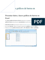 Cómo Hacer Gráficos en EXCEL