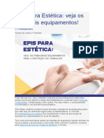 EPIs para Estética