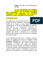 Discurso Violencia Contra La Mujer