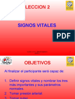 Leccion 2 Signos Vitales