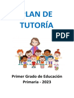 Plan de Tutoria - Primero