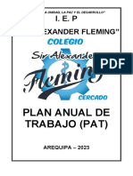 Pat Primaria - Plan Anual de Trabajo Primaria 2023