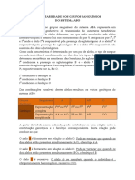 HEREDITARIEDADE DOS GRUPOS SANGUÍNEOS I