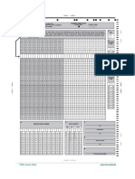 Answer Sheet Toeic PDF