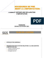 Présentation PVI SGS Comment Obtenir Une DI