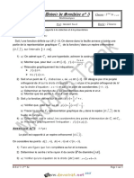 Devoir de Synthèse N°3 - Math - 2ème Sciences (2013-2014) MR Meddeb Tarek