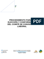 Procedimiento Comite de Convivencia Laboral