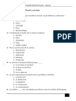 Balotario de Filosofia y Psicologia - Semana 3