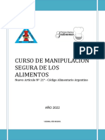 Libro Curso de Manipulacion Segura de Alimentos