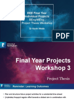 EEEE FYP Workshop 3 Project Thesis