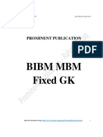 BIBM Special Fixed GK (MBM Previous)