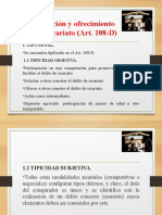 Conspiración y Ofrecimiento para El Sicariato (Art. 108-D) : 1. Tipo Penal. 1.1 Tipicidad Objetiva