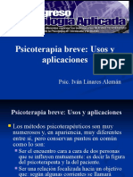 Psicoterapia Breve Usos y Aplicaciones