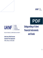 D2S5 Safeguarding of Client Financial Instruments and Funds