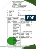 Guía de Aprendizaje