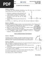 Examen 1 Physique2 Bejaia