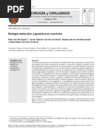 Biología Molecular y Genética en Nutrición