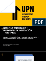 Unidad 2 Semana 5 Domicilio Fiscal y Procesal