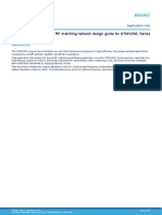 An5457 RF Matching Network Design Guide For Stm32wl Series Stmicroelectronics