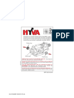 PUM-0007 Mounting Instructions Gear Pumps BRITE Series SV