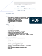 Sso-054 Pauta General Portafolio de Evidencias Mtpeis