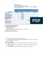 Examen de Excel Informatica