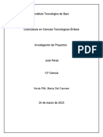 Investigacion de Proyectos