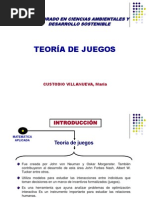 Teoría Del Juego