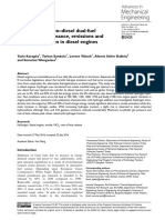 Effect of Hydrogen-Diesel Dual-Fuel Usage On Performance, Emissions and Diesel Combustion in Diesel Engines