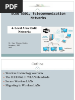 Lecture4 - Local Area Radio Networks