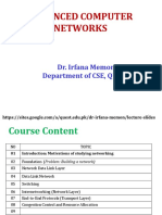 Lecture 01 - Introduction Motivations of Studying Networking 