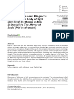 Visualizing The Soul. Diagrams and The Subtle Body of Light (Jism Latıf) in Shams Al-D In Al-Daylam I's The Mirror of Souls (Mira T Al-Arwa H)