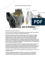 Cuerpo de Aceleracion Sin Scanner