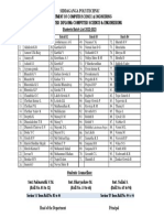 I - Sem Batch List-2022