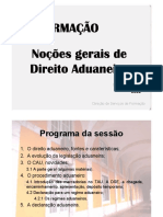 Noções Gerais de Direito Aduaneiro - 2022