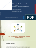 Finalidad Del Sistema Nacional de Gestion Ambiental