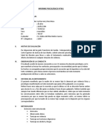 Informe Psicológico CSMC