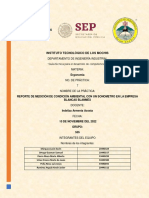 PRACTICA 7 - Medición de Condición Ambiental Con Un Sonómetro